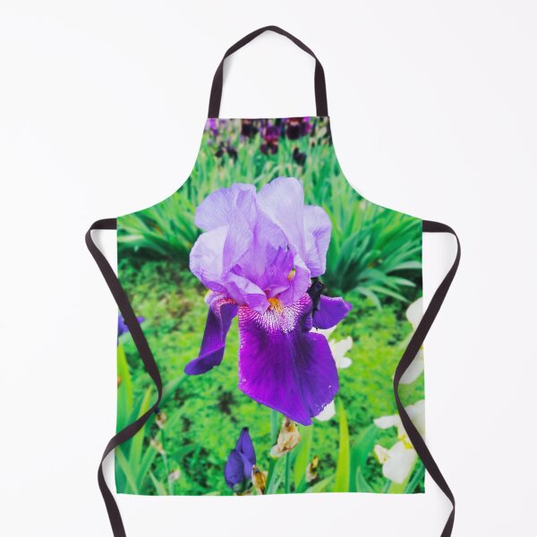 Item preview, Violet iris in blossom, natural perfection designed and sold by helenkaiy.