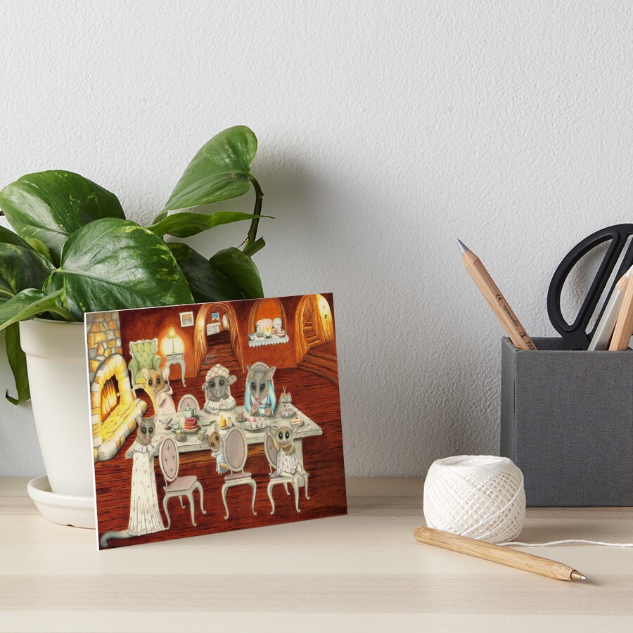Item preview, Art Board Print designed and sold by InmaVassar.