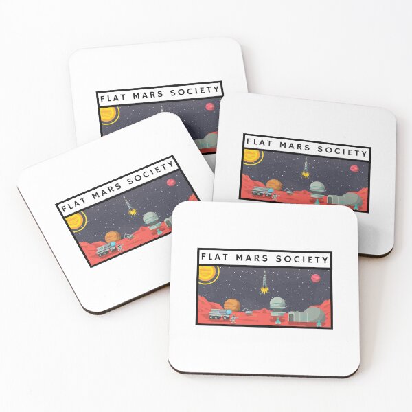 Item preview, Flat Mars Society designed and sold by C00KIESandMILK.