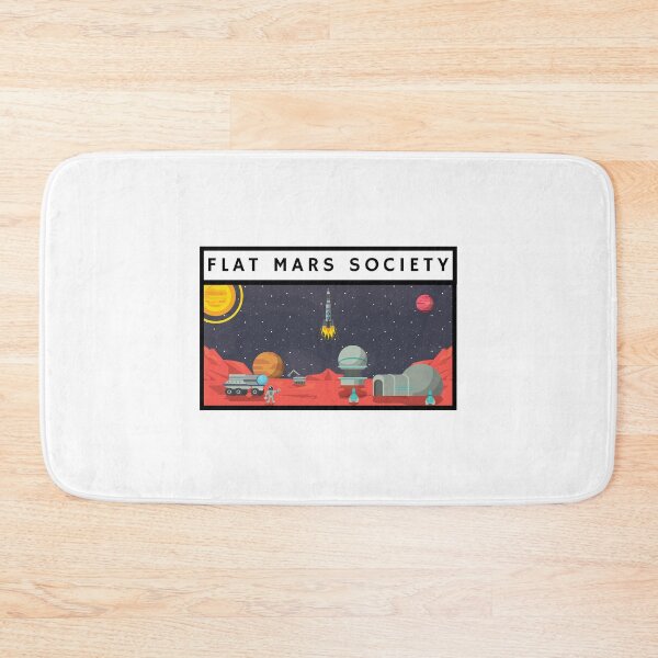 Item preview, Flat Mars Society designed and sold by C00KIESandMILK.