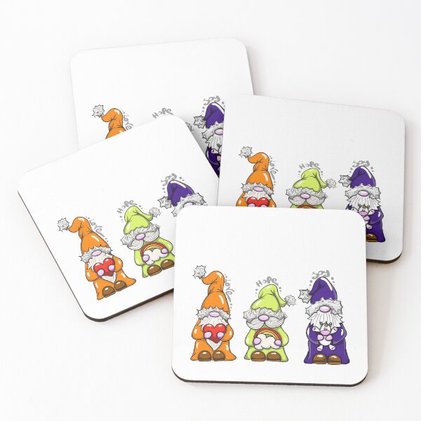 Item preview, Three Wise Gnomes designed and sold by lovingkakeart.