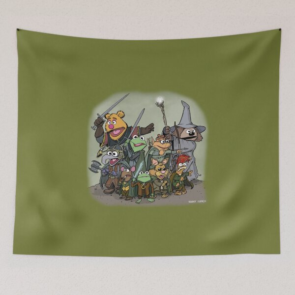 Item preview, Fellowship of the Muppets  designed and sold by Threadrock.