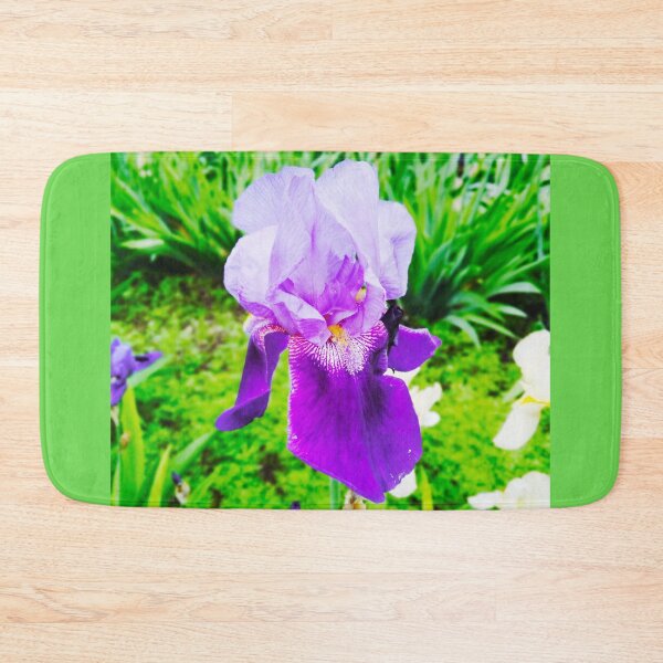 Item preview, Violet iris in blossom, natural perfection  designed and sold by helenkaiy.