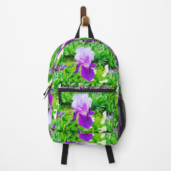 Item preview, Violet iris in blossom, natural perfection designed and sold by helenkaiy.