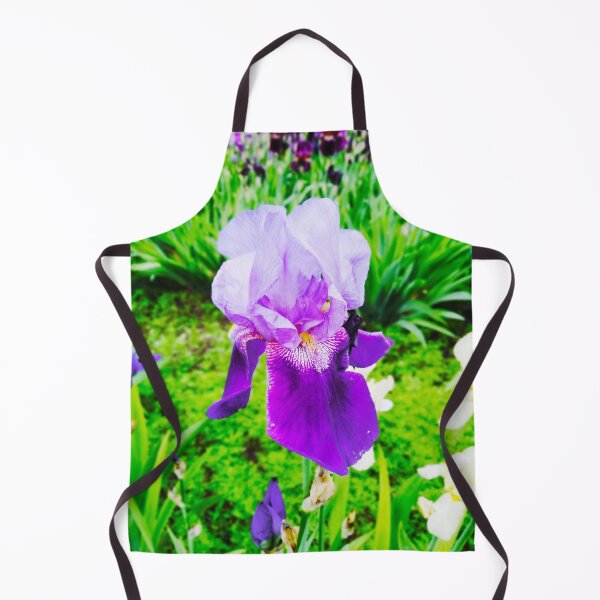 Item preview, Violet iris in blossom, natural perfection designed and sold by helenkaiy.