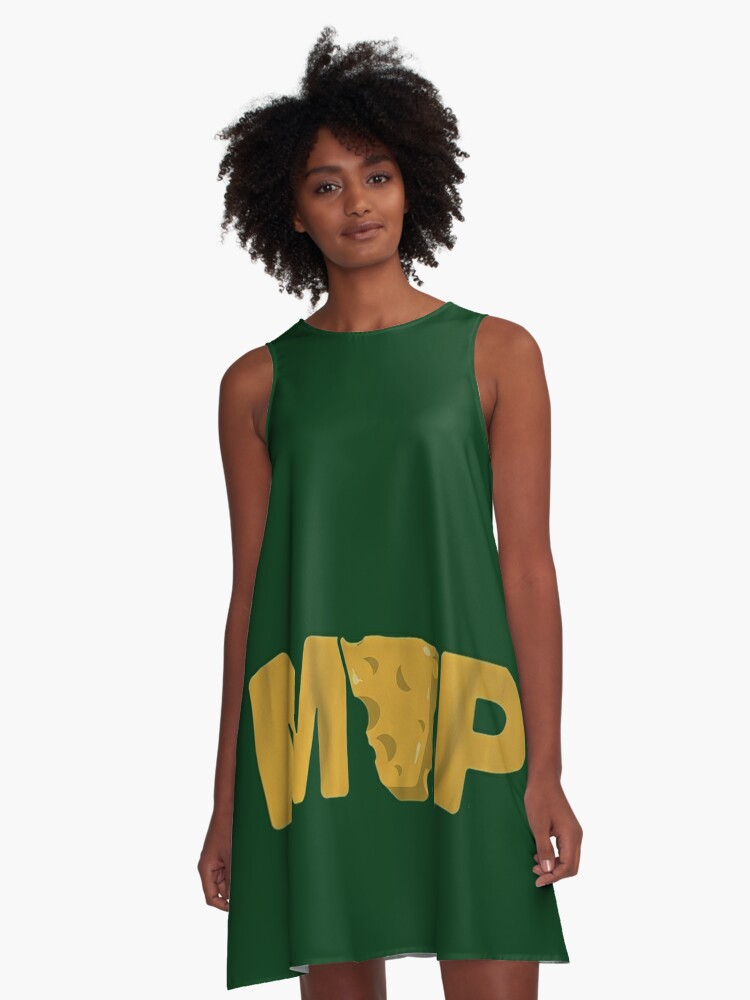 MVP Aaron Rodgers for Green Bay Packers fans' A-Line Dress for Sale by  Kaa-Zau