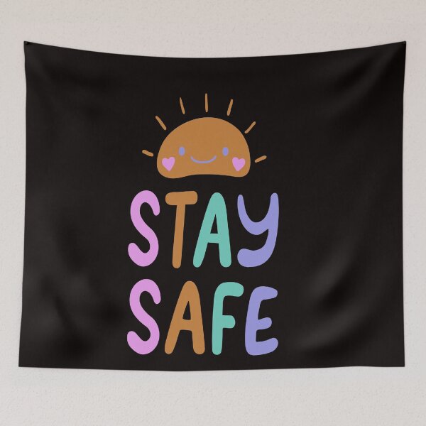 Item preview, stay safe, self quarantine  designed and sold by julset.