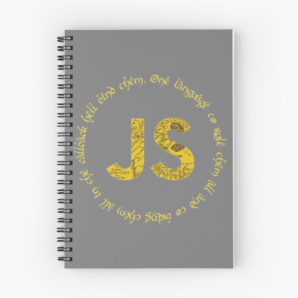Item preview, JavaScript  One language to rule them all designed and sold by Threadrock.
