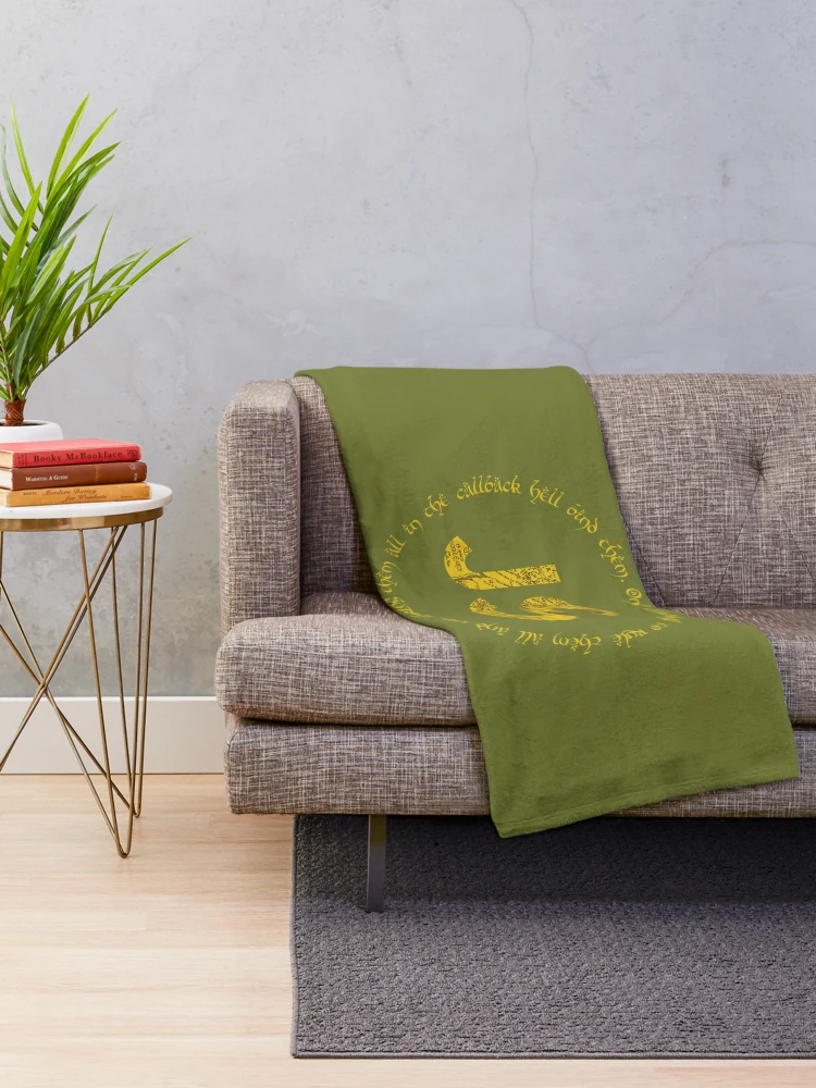 Thumbnail 2 of 6, Throw Blanket, JavaScript One language to rule them all designed and sold by Threadrock.