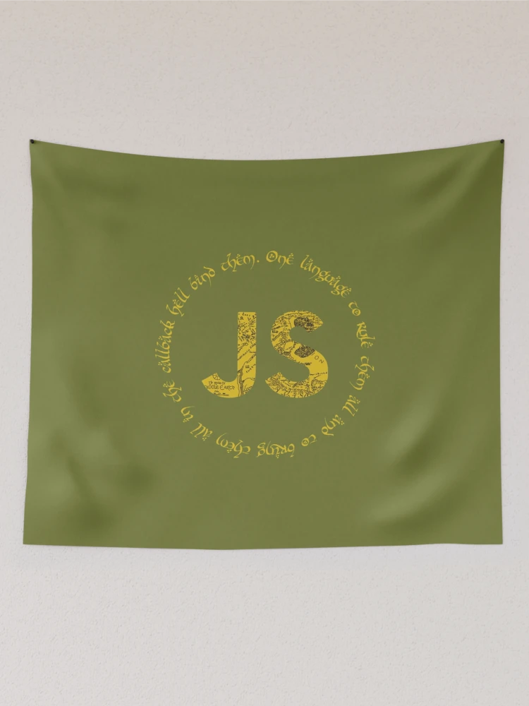 Thumbnail 2 of 3, Tapestry, JavaScript One language to rule them all designed and sold by Threadrock.