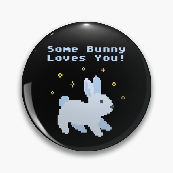 Item preview, Pixel Bunny Cute Funny designed and sold by 90sLoveLove.