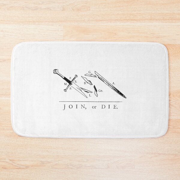 Item preview, Join or Die  Fellowship of the Ring designed and sold by Threadrock.