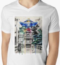 Spirited Away Men's V-Neck T-Shirt