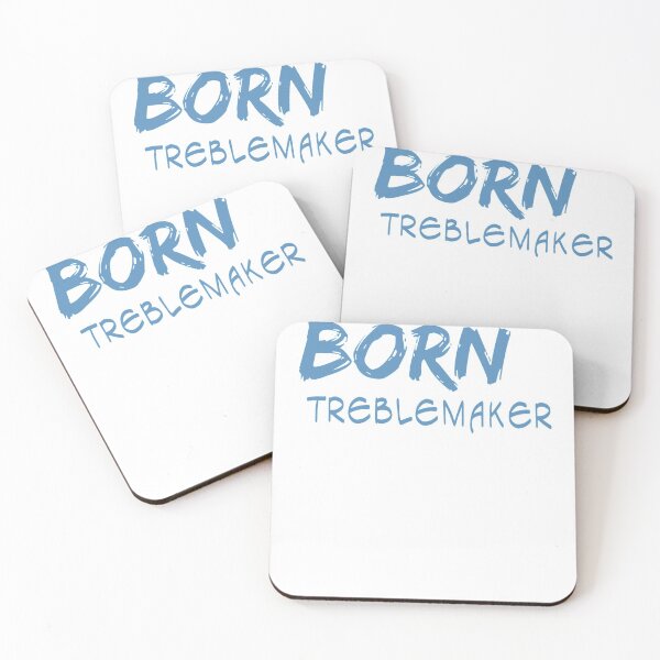 Item preview, MUSIC LOVERS - BORN TREBLEMAKER designed and sold by CaribTees.