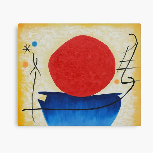 Joan Miro Impression sur toile