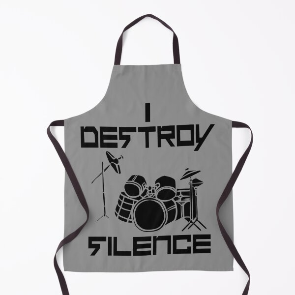 Item preview, I Destroy Silence Funny Drumming designed and sold by ByTekk.