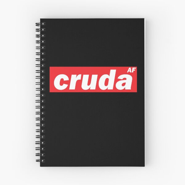 Item preview, Cruda AF designed and sold by CrudoMerch.