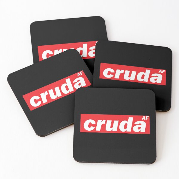 Item preview, Cruda AF designed and sold by CrudoMerch.