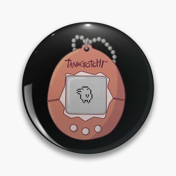 Item preview, Old School Tamagotchi | Orange Kuchipatchi designed and sold by julipjulip.