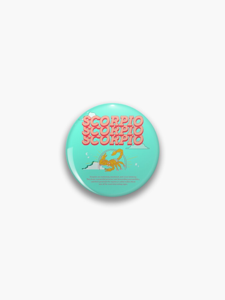 SCORPIO ZODIAC SIGN | Pin