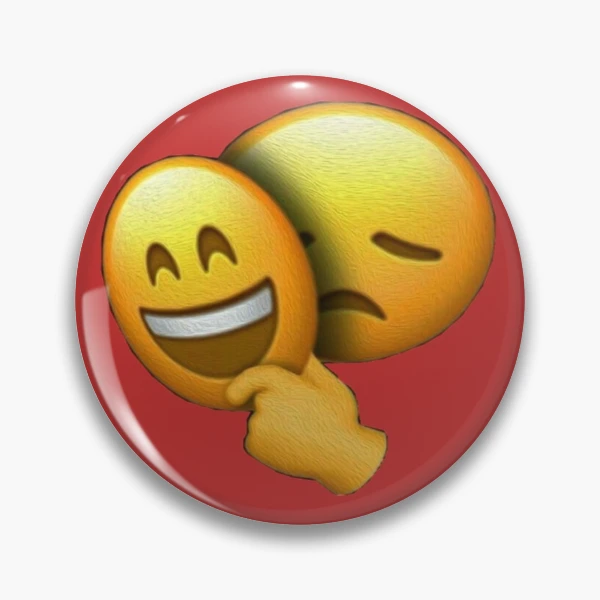 Double Face Emoji Sticker for Sale by vipinder