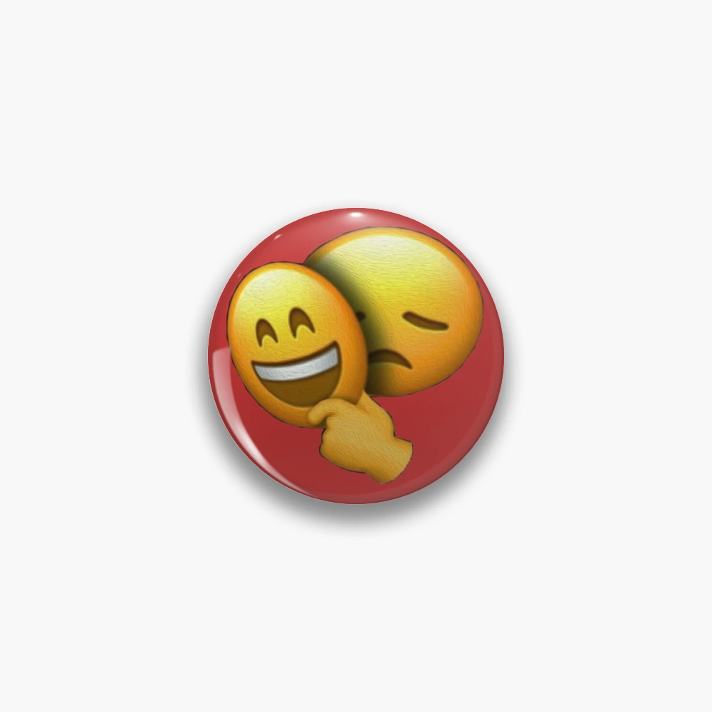 Double Face Emoji Sticker for Sale by vipinder