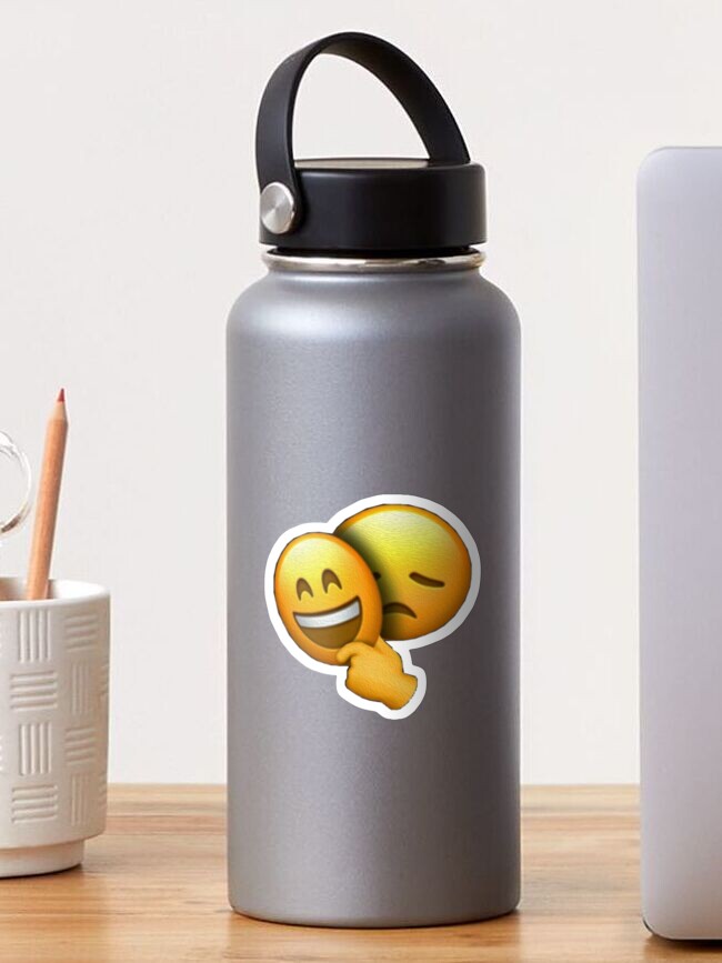 Double Face Emoji | Sticker