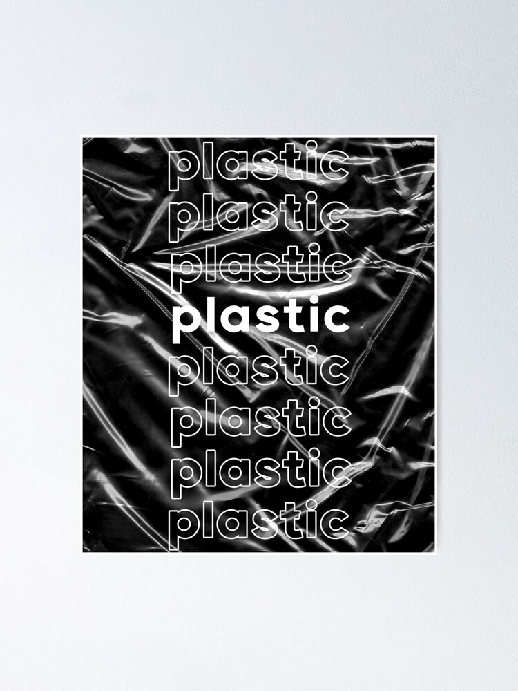 "Plastic Wrap Texture Poster for Sale by dualogy Redbubble