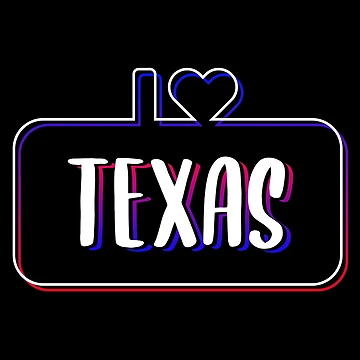 Artwork thumbnail, I Love Texas by RADesigns21
