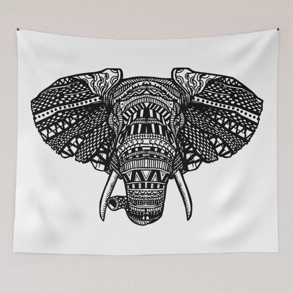 Item preview, Stylish Cool Elephant Mandala Artwork designed and sold by TeesByMark.