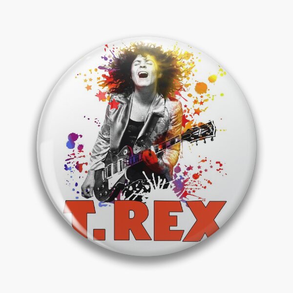 Item preview, T. Rex Rock Band Marc Bolan Retro Cool Top Tee designed and sold by Michaelidea.