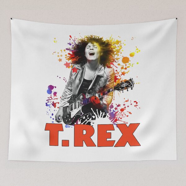 Item preview, T. Rex Rock Band Marc Bolan Retro Cool Top Tee designed and sold by Michaelidea.