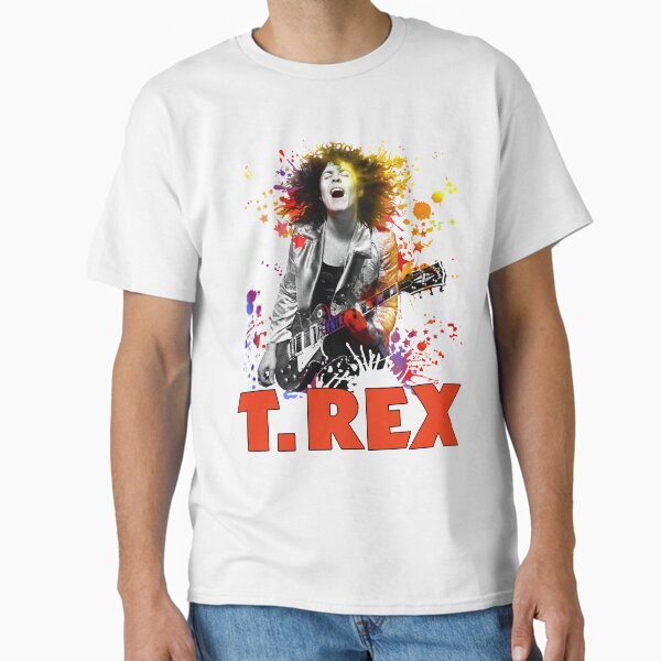 Item preview, T. Rex Rock Band Marc Bolan Retro Cool Top Tee designed and sold by Michaelidea.