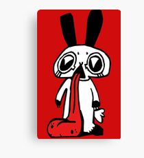 Tongue Rabbit! Canvas Print