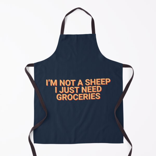 Item preview, I'm Not A Sheep I Just Need Groceries Pandemic designed and sold by Sour Soul.