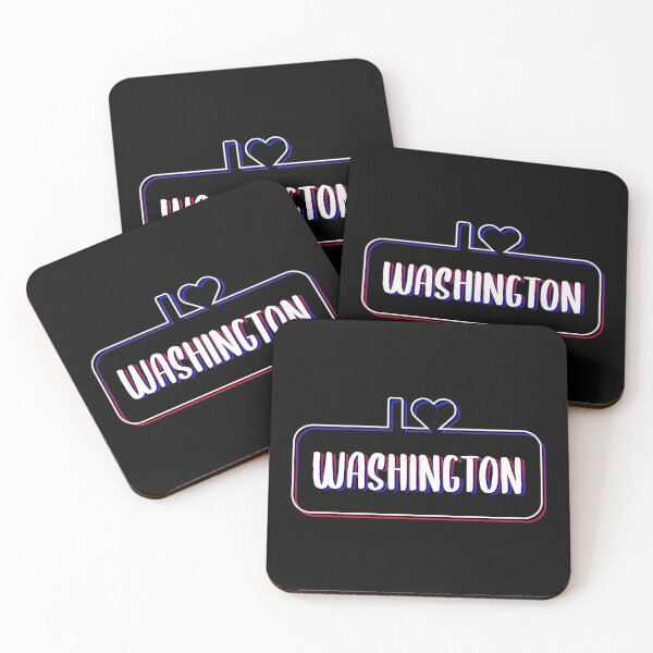 Aperçu de l'œuvre J'adore Washington créée et vendue par RADesigns21.