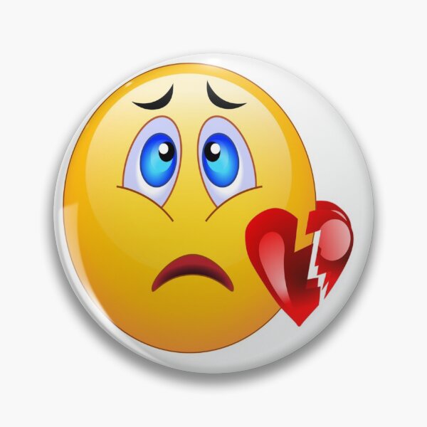 Item preview, Heart Broken Emoji designed and sold by vipinder.