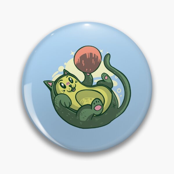 Item preview, Playing avocado cat designed and sold by DerSenat.