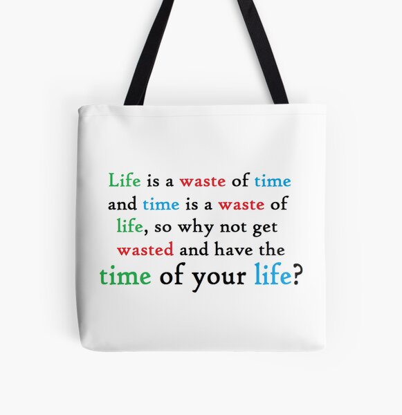 Tote Bag Funny Quotes. Sublimation V.52 By Fly Design