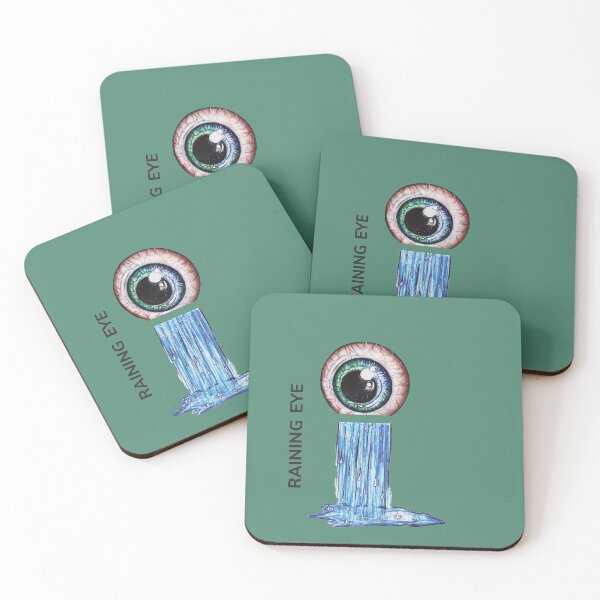 Artikelvorschau, RAINING EYE by FrankenDuo aquamarine green entworfen und verkauft von FrankenDuo.