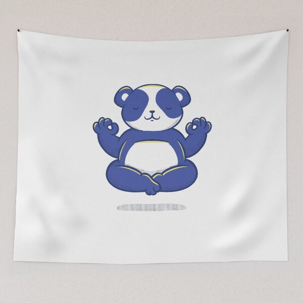 Item preview, Meditating panda bear designed and sold by DerSenat.