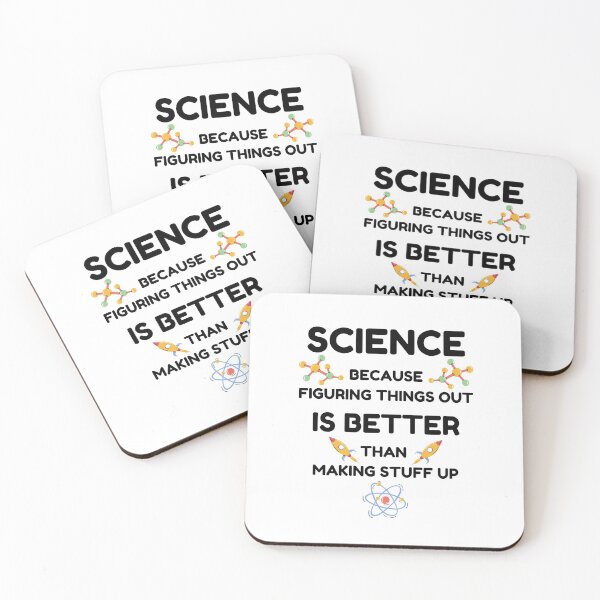 Item preview, Science Because Figuring Things Out is Better Than Making Stuff Up designed and sold by momsnpops.