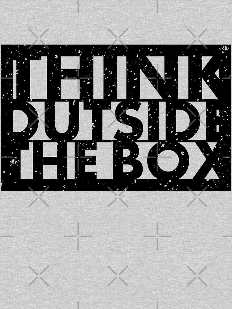 Thumbnail 6 of 6, Pullover Hoodie, Think outside the box [Roufxis-Rb] designed and sold by RoufXis.