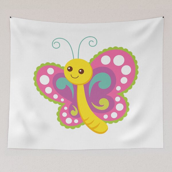 Item preview, funny butterfly, colorful butterfly, fluorescent colored butterfly designed and sold by angelescar.