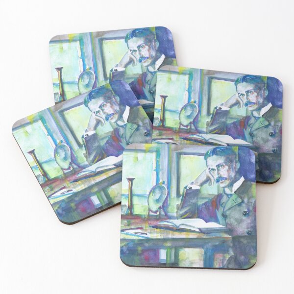 Item preview, THOMAS MANN watercolor portrait .5 designed and sold by lautir.