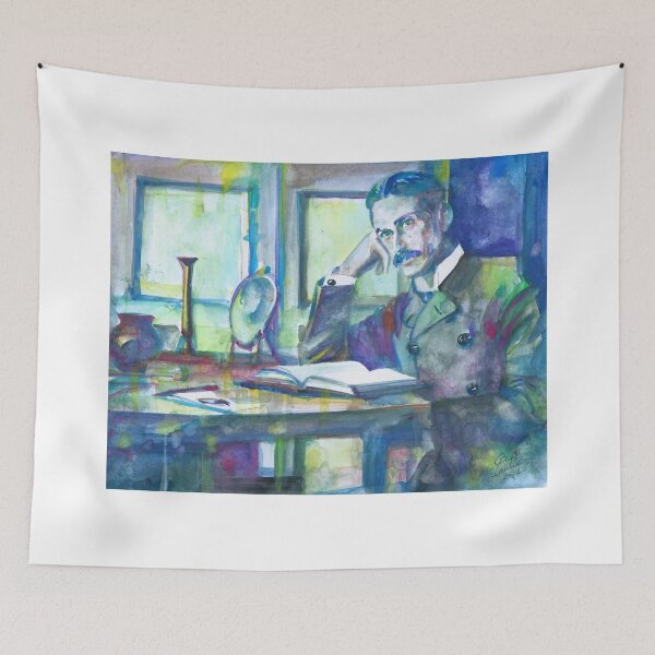 Item preview, THOMAS MANN watercolor portrait .5 designed and sold by lautir.