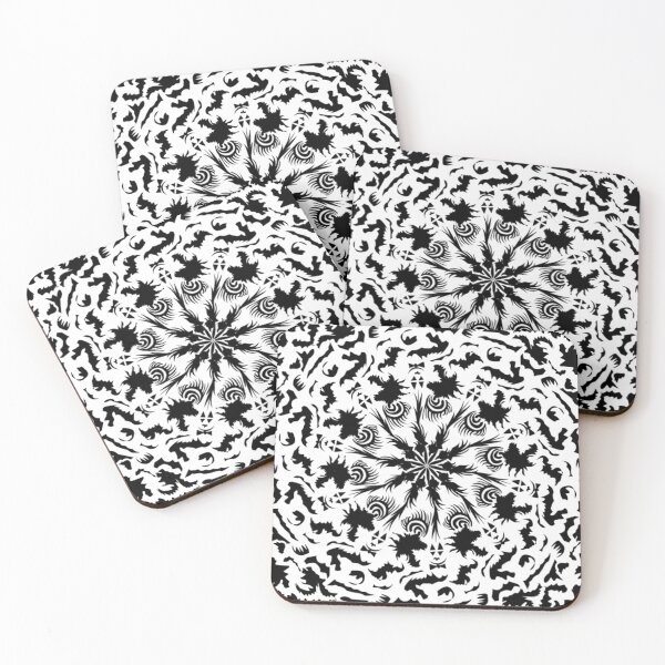 Item preview, The Black Mirror Mandala designed and sold by threelll3.
