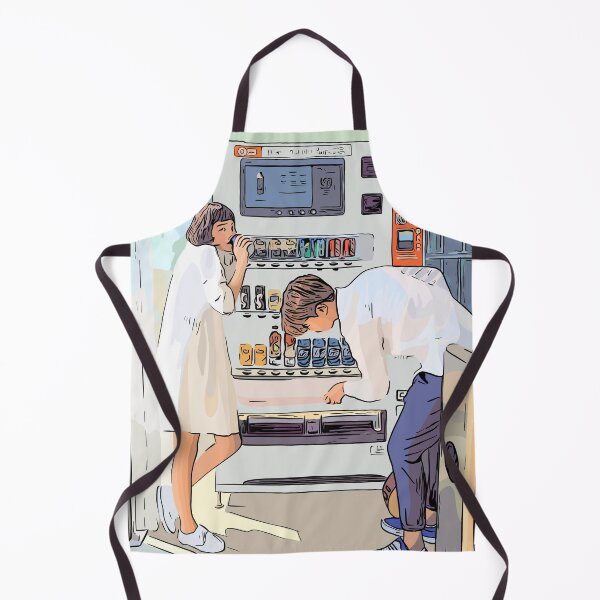 Item preview, Cute Japanese couple cartoon designed and sold by Anastasia Bagia.