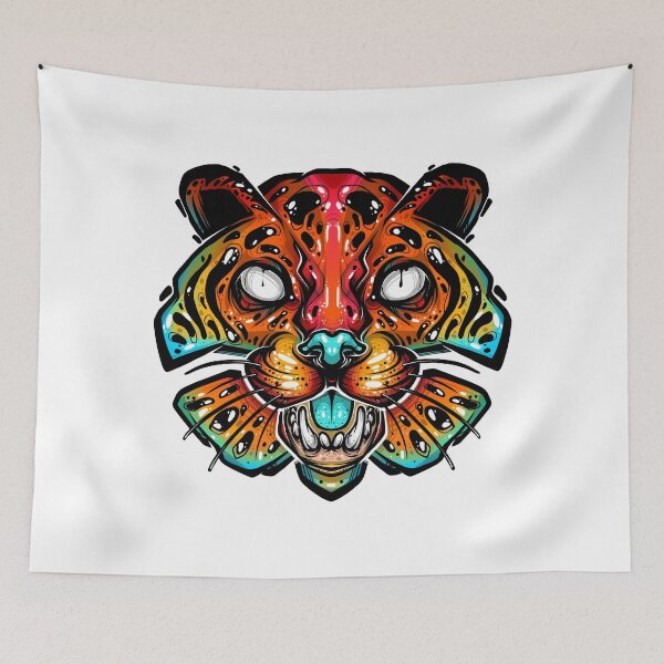 Item preview, Cyber Tiger designed and sold by Graffitidesign.