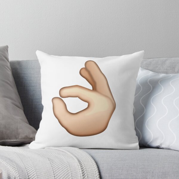 Item preview, ok hand emoji designed and sold by SuperFluff.